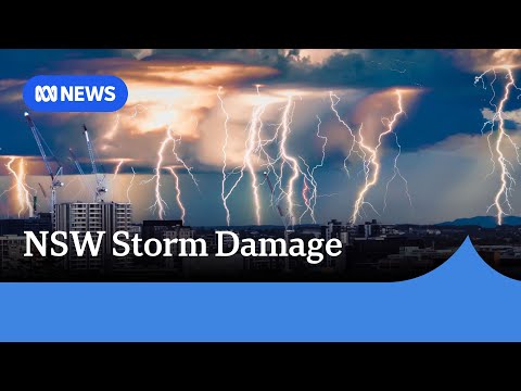 Blackouts and destructions as storms hit eastern New South Wales | ABC News