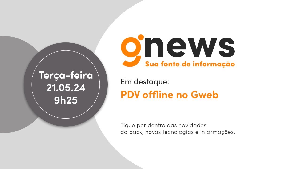 Gnews 21/05/2024 - PDV offline no Gweb