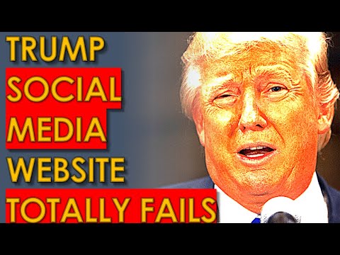 Trump FURIOUS that his Social Media Site FAILS MISERABLY