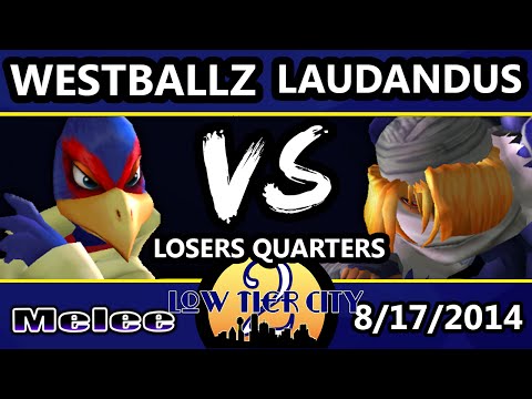 Low Tier City 2 - Laudandus (Sheik) Vs. Westballz (Falco) - Losers Quarters
