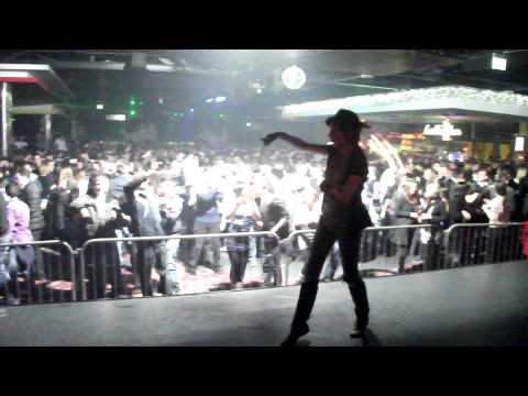 DJ ZMIJA (13.01.2012) Slovenija - KOPER disco PLANET disco feat. CLEA & KIM (Fire Girl performance)