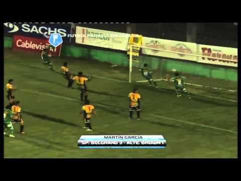 Sp. Belgrano 3 - Almirante Brown 1. B Nacional. Fecha 29. Fútbol Para Todos.