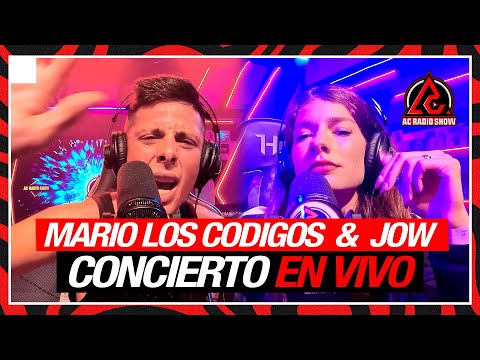 MARIO LOS CÓDIGOS & JOW: Concierto En Vivo ¿EL DÚO QUE NECESITABA ESPAÑA? en AC RADIO SHOW!