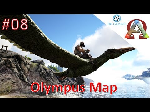 Olympus Map! E08 - Ark Survival Evolved - Lighthouse Build and Pelagornis tames!