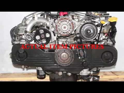 SUBARU IMPREZA, LEGACY, FORESTER EJ20 2.0L SOHC ENGINE JDM EJ203 SOHC EJ25 REPLACEMENT: video still