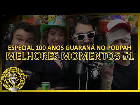 MELHORES MOMENTOS #1 ESPECIAL 100 ANOS GUARANÁ Inutilismo, Canella, Defante, Igor Guimaraes e Laura