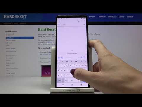 How to Change Keyboard Dictionary on Sony Xperia 5 II – Keyboard Settings