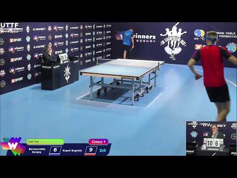 Baranovskiy Sergey - Kopot Evgeniy The League of the Best Table Tennis 1 20:30 03.09.2020