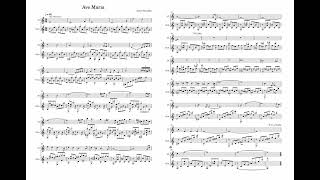 Download lagu Piazzolla Ave Maria フルートとギター　楽譜無料公開 mp3