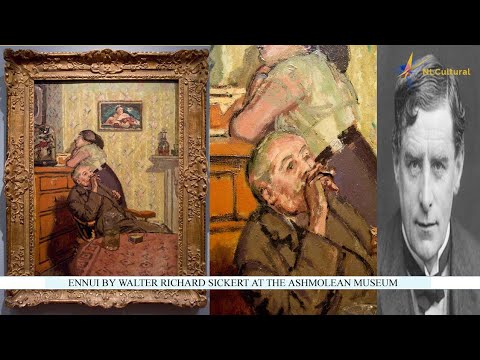 Ennui by Walter Richard Sickert at the Ashmolean Museum