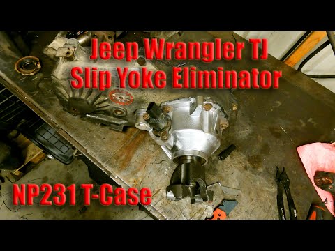 Jeep Wrangler Slip Yoke Eliminator Install