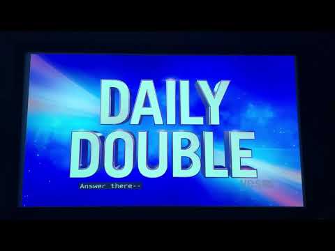 Jeopardy, Greg Marrero Day 2 - 1st Daily Double (11/11/20)