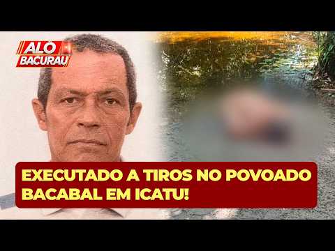 VULGO “JAPÃO” FOI QUEBRADO NA BALA NO POVOADO BACABAL, ZONA RURAL DE ICATU!