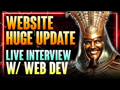 Live Interview with Our Web Developer! + Teaching Him How To Play WoR!!! ⁂ Watcher of Realms