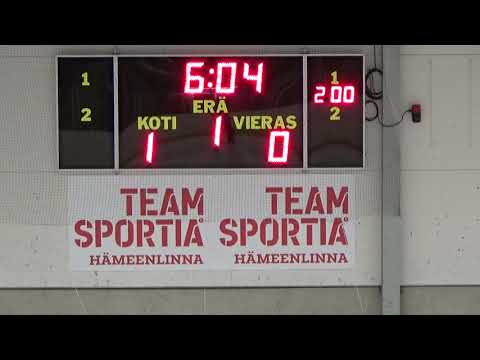 HPK05 D1 AA jatkosarja, lohko 4 20190126 HPK Mustat - JIlves, 1. erä