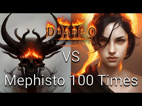 D2R Killing Mephisto 100 Times (Normal)