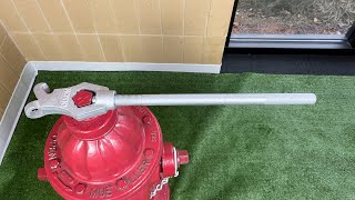 Pigtail Adjustable Hydrant Wrench
