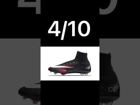 Rating Ronaldo’s football boots #ronaldo #nike