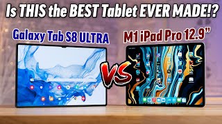 Galaxy Tab S8 Ultra vs M1 iPad Pro: The NEW Tablet KING?