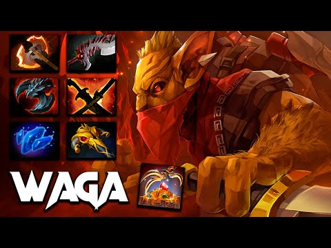 WAGA BH HEADHUNTER - Carry Build - Dota 2 Pro Gameplay [Watch & Learn]