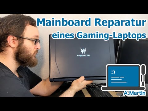Gaming Laptop Repariert: Mainboard defekt behoben