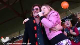 Justine Clarke with Tex Perkins - Watermelon @ The Community Cup, Elsternwick Park (23rd June 2013)