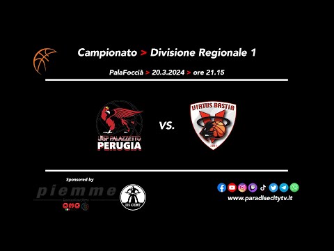 HIGHLIGHTS DIVISIONE REGIONALE 1 2023-2024 - UISP PALAZZETTO PERUGIA BASKET vs. VIRTUS BASTIA