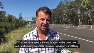 Constance: Vital that Princes Highway is duplicated from Wollongong to Eden and onto the Victorian b