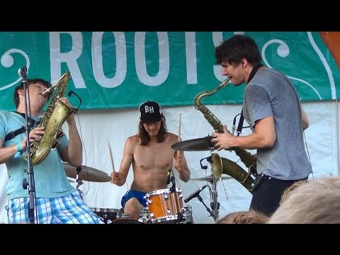 Moon Hooch LIVE Square Roots Fest Chicago 7/13/2014 3 of 6