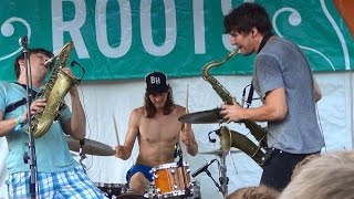 Moon Hooch LIVE Square Roots Fest Chicago 7/13/2014 3 of 6