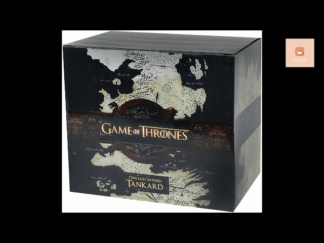 Vídeo relacionado con Grupo Erik Taza Juego de Tronos La casa del Dragon, Termocolora - Taza café cerámica 350 ml, Cambiente de color | Tazas de café, Tazas de desayuno: Juego de Tronos Merchandising Oficial