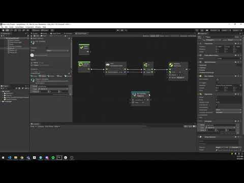 Unity Visual Scripting Object Variables