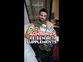 ACHTUNG⚠️BEI REISEN MIT SUPPLEMENTS✈️
