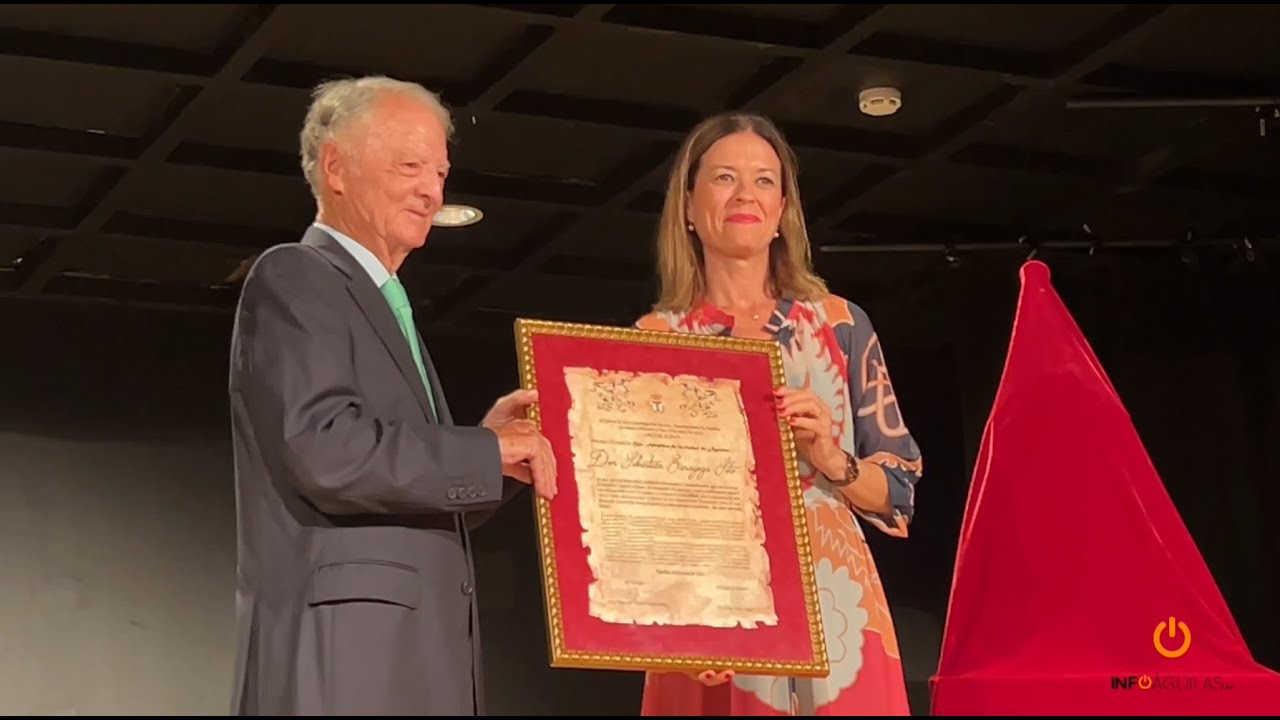 Sebastián Zaragoza Soto, nombrado Hijo Adoptivo de Águilas