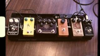 Video thumbnail for Analogman BC 183 Fuzz with JHS Banana Boost and Sub Decay Spring Theory Reverb Pedal by The Philharmonic Orchestra