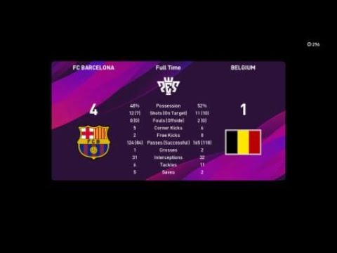 eFootball PES 2020 friendly vs Tibi
