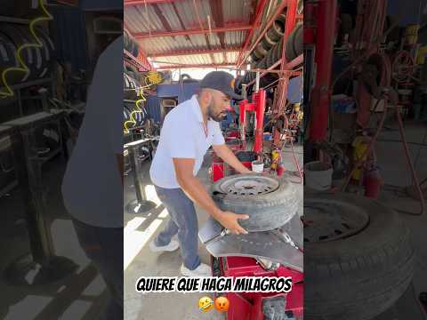 La llanta ya no sirve 🤣🤣🤣 #humor #video #comedia #viralshort