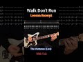 Walk Don't Run by The Ventures (intro)- Lesson Excerpt (No Chat) Guitar  Lesson w Tabs (6)