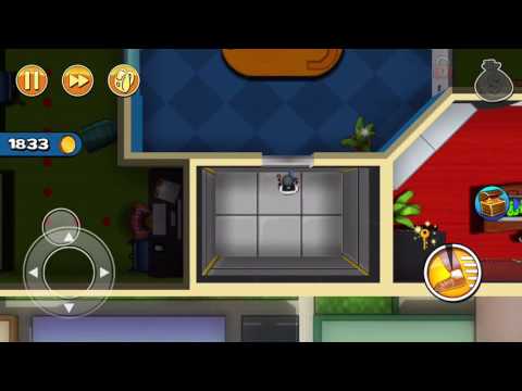 Robbery Bob Walkthrough - Chapter 2 - Level 12 - All Work No Play