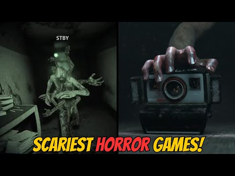 Top 25 SCARIEST Horror Games Of All Time!