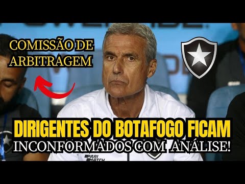 🚨 URGENTE!  Dirigentes do Botafogo ficam inconformados com análise de Seneme de pênalti em Janderson