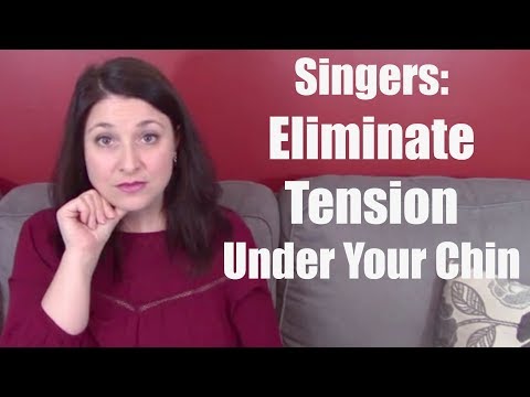 How to RELEASE TENSION UNDER THE CHIN (Suprahyoid Muscles) and IN THE NECK: Stretches and Massages