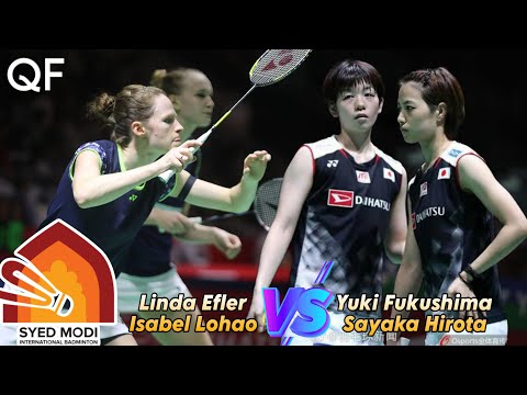 Yuki Fukushima/Sayaka vs Linda Efler/Isabel Lohao || QF Syed Modi India International 2023