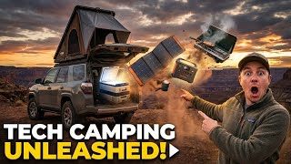 30 increíbles equipos y gadgets para acampar en coche en Amazon