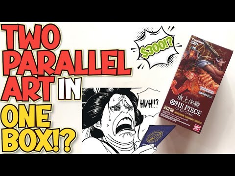 INSANE LUCK! MY 2ND OP-02 PARAMOUNT WAR BOOSTER BOX OPENING - One Piece Card Game