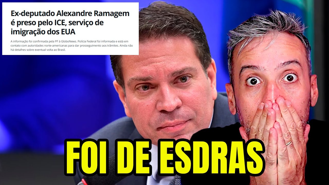ALEXANDRE RAMAGEM É PR*SO PELO lCE