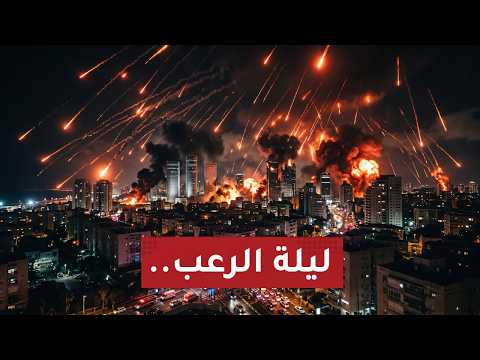 ليلة حبس الأنفاس.. صـواريخ إيران تمطر سماء إسرائيل ومعادلة رعـب جديدة في الشرق الأوسط!