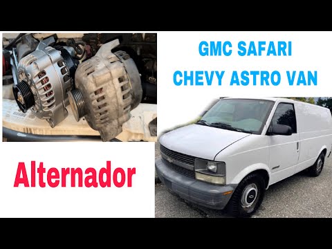 CHEVROLET ASTRO VAN/GMC SAFARI 1997 COMO CAMBIAR ALTERNADOR FÁCIL Y RÁPIDO