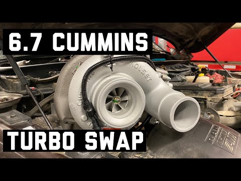 HOW TO REPLACE TURBO 6.7 CUMMINS