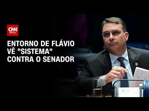 Arredores de Flávio Bolsonaro enxergam “sistema” contra o senador | CNN PRIME TIME